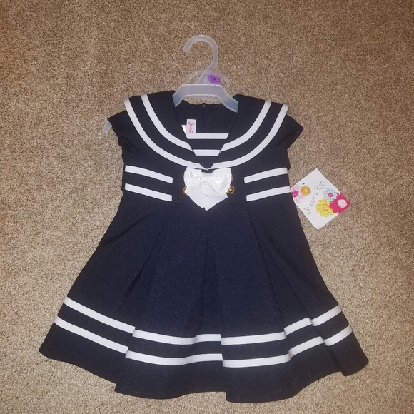 sailor dress baby girl
